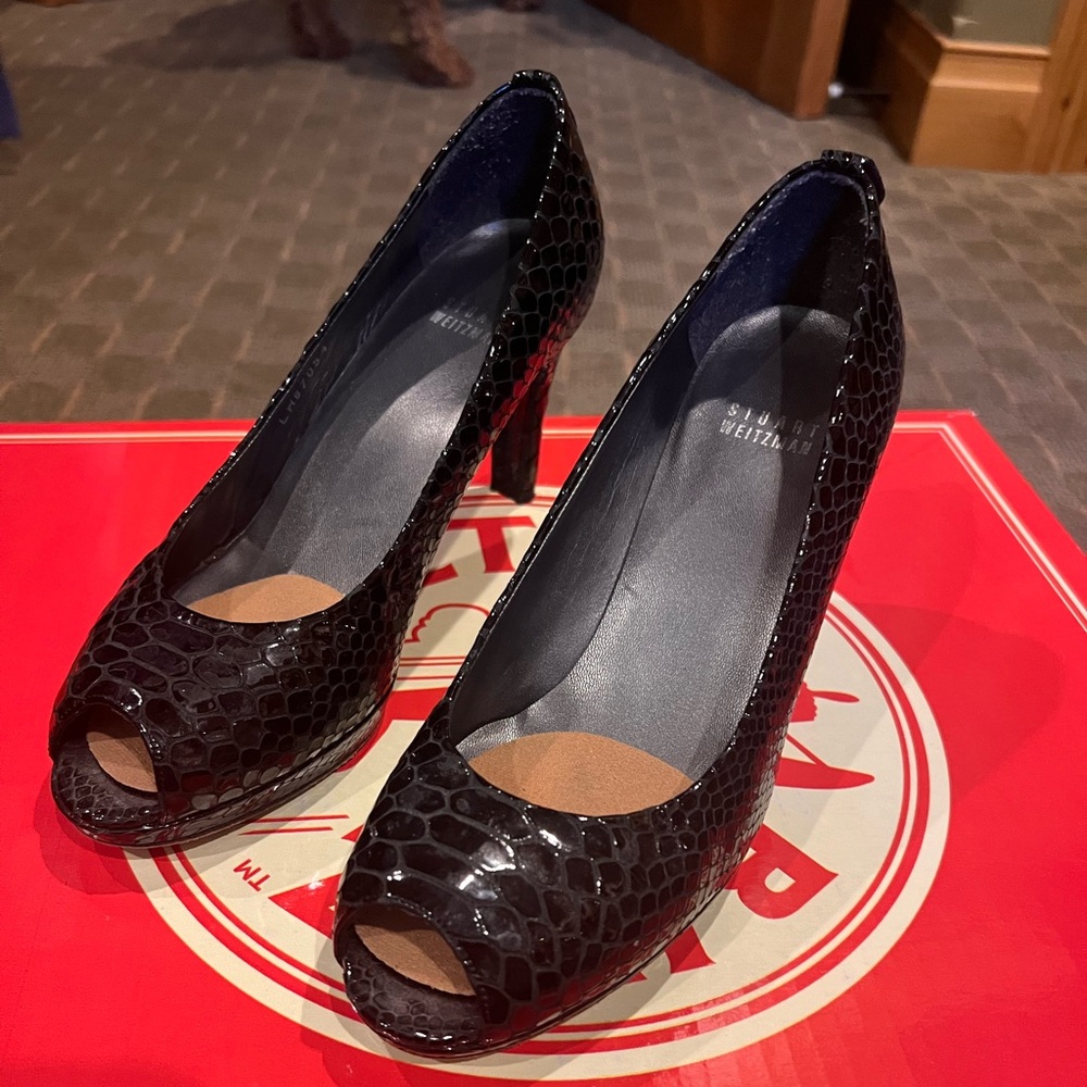 Stuart Weitzman black heels